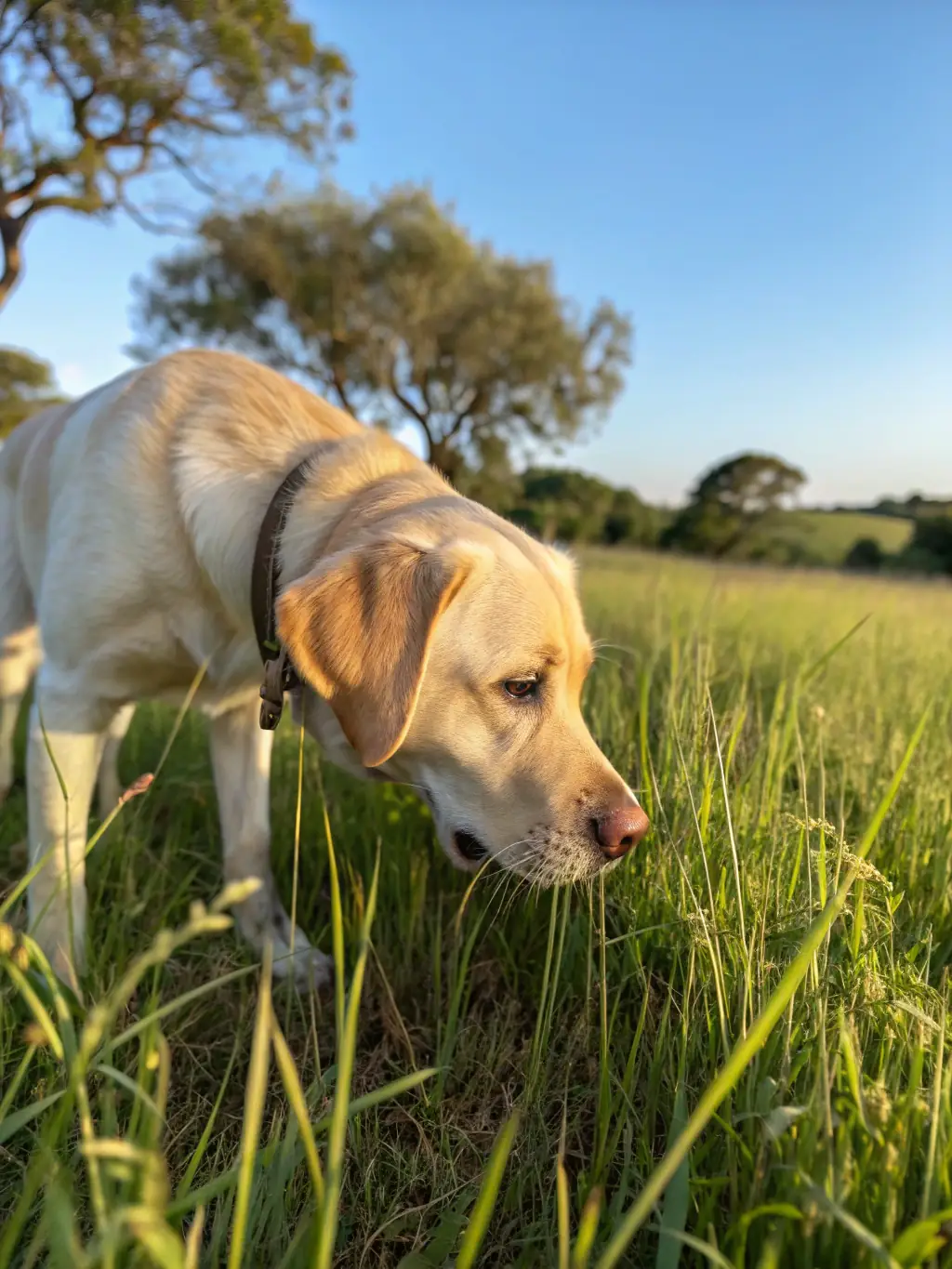 A hunting dog retrieving a bird in a field, showcasing the skill and partnership between hunter and animal.